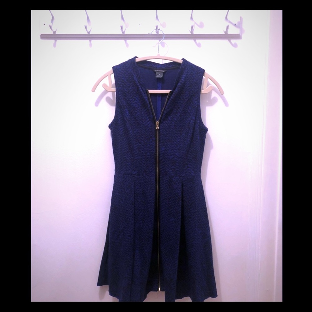 Blue dress